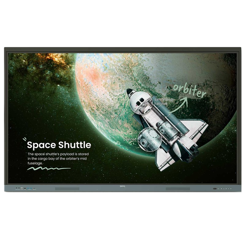 Інтерактивна панель BenQ RE04 65" (RE6504), мобільний стенд регульований